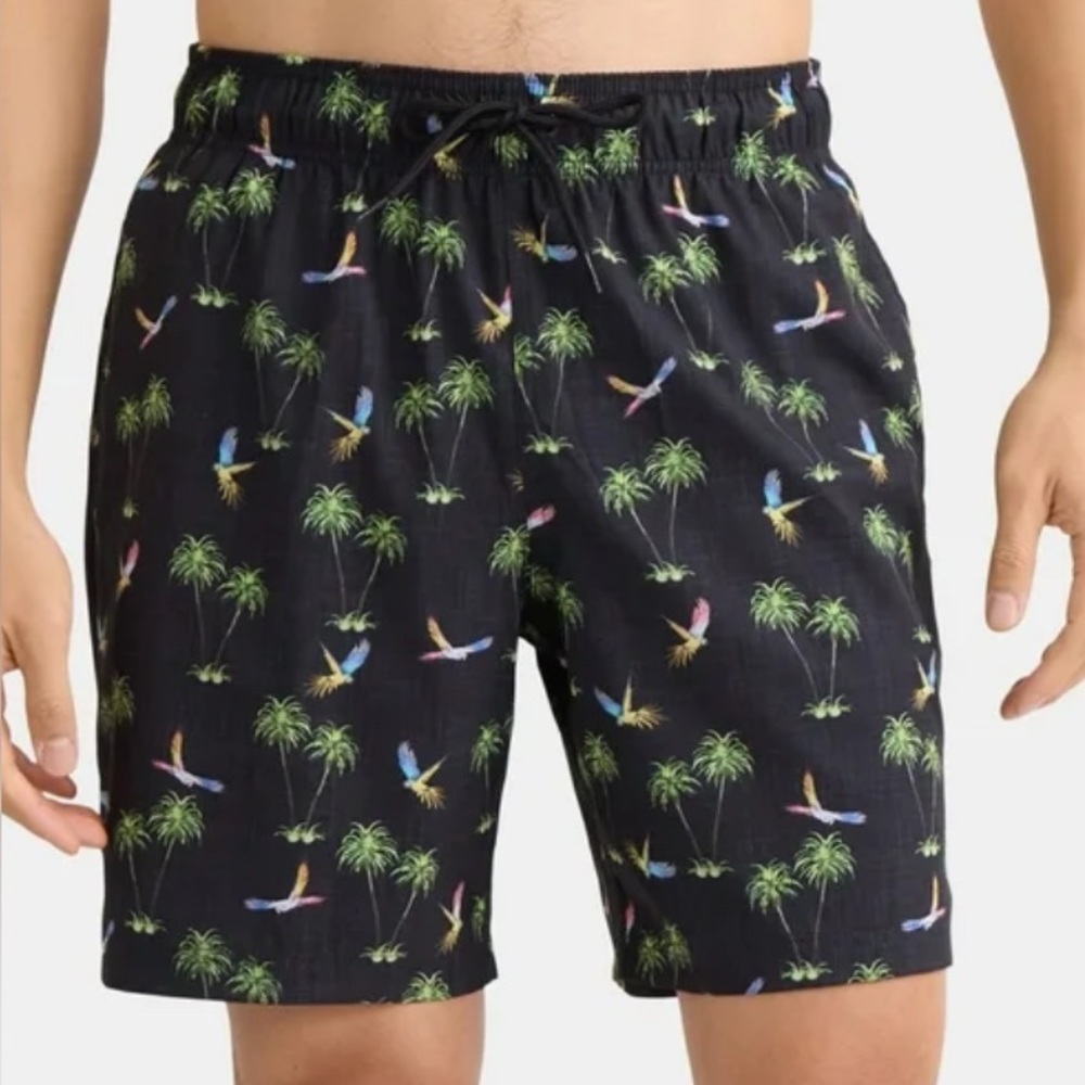 George Men's Novelty Swim Trunks with UPF 50+, 7" Inseam